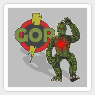 Gor, King of the Terrons Sticker